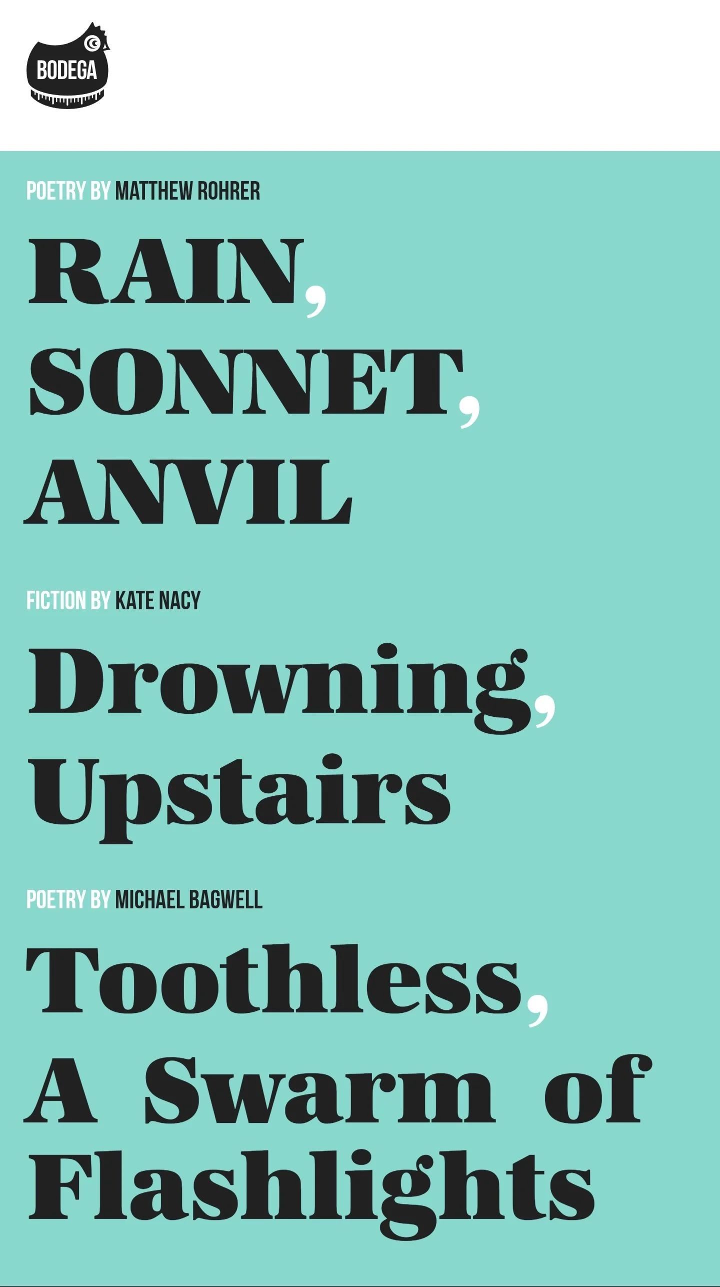 2 Poems from Bodega Magazine — published in Bodega Magazine